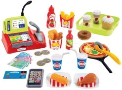 Küchenset Elektronisch Tefal Studio 360° Smoby Und Fast Food 100% Chef 23 Küchenset Elektronisch Tefal Studio 360° Smoby Und Fast Food 100% Chef -Smoby 2595 a ecoiffier potraviny 1