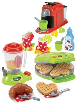Guten Appetit Smoby Küchenset Mit Sounds Und Kaffeemaschine Und Eiswagen Mit Waffeleisen 37 Guten Appetit Smoby Küchenset Mit Sounds Und Kaffeemaschine Und Eiswagen Mit Waffeleisen -Smoby 2624 g ecoiffier detsky vaflovac 4