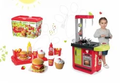 Küchenset Cherry Special Smoby Mit Sound Und Kaffeemaschine Und Set Von Burgern 100% Chef -Smoby 28112015 6631dfb907a1387029d3adbbdc5b50d7