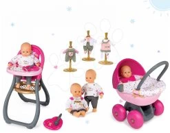 Puppenset Baby Nurse Gold Edition Smoby Mit Esszimmerstuhl, Tiefem Puppenwagen Und 1 Kleid -Smoby 28122016 02106ef7b4eb6d55c0554a98a1432e03
