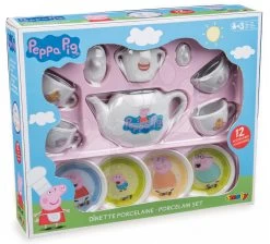 Peppa Wutz Porzellan Teeservice Smoby 12 Stück