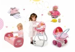 Minikiss Smoby Puppenset 27 Cm Wiege Esszimmerstuhl Mit Karussell Und Tiefem Puppenwagen (56 Cm Griff) Ab 18 Monaten 23 Minikiss Smoby Puppenset 27 Cm Wiege Esszimmerstuhl Mit Karussell Und Tiefem Puppenwagen (56 Cm Griff) Ab 18 Monaten -Smoby 29122015 26665e083575d131d8539511361ca8ff