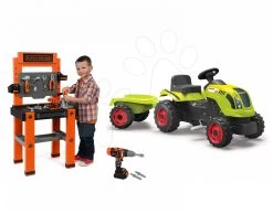 Werkstattset Black + Decker Smoby Trettraktor Und Solide Bohrmaschine 38 Werkstattset Black + Decker Smoby Trettraktor Und Solide Bohrmaschine -Smoby 30092016 02e767b3e48675cc138b277bc333296a