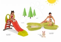 Rutschenset Toboggan KS Smoby Länge 150 Cm Mittel Und Sandkasten Schmetterling Mit Springbrunnen Ab 24 Monaten 27 Rutschenset Toboggan KS Smoby Länge 150 Cm Mittel Und Sandkasten Schmetterling Mit Springbrunnen Ab 24 Monaten -Smoby 310218 03