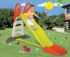 Rutschenset Toboggan XL Smoby Mit Wasser Länge 230 Cm Und Ein Eimerset Prinzessinnen Und Schubkarre -Smoby 310261 j smoby smyklavka 15