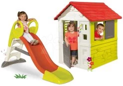 Rutschenset Toboggan KS Länge 150 Cm Medium Smoby Und Nature Spielhaus Mit Klingel 33 Rutschenset Toboggan KS Länge 150 Cm Medium Smoby Und Nature Spielhaus Mit Klingel -Smoby 310262set 22 smoby set