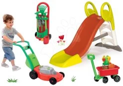 Rutschenset Tobbogan KS Smoby Rutschenset Mit Länge Von 150 Cm Abschleppwagen Mit Eimerset, Mäher Und Gartenwerkzeug Ab 24 Monaten 33 Rutschenset Tobbogan KS Smoby Rutschenset Mit Länge Von 150 Cm Abschleppwagen Mit Eimerset, Mäher Und Gartenwerkzeug Ab 24 Monaten -Smoby 310262set 8 smoby set 2
