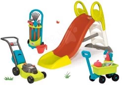 Rutschenset Tobbogan KS Smoby Rutschenset Mit Länge Von 150 Cm Abschleppwagen Mit Eimerset, Mäher Und Gartenwerkzeug Ab 24 Monaten 32 Rutschenset Tobbogan KS Smoby Rutschenset Mit Länge Von 150 Cm Abschleppwagen Mit Eimerset, Mäher Und Gartenwerkzeug Ab 24 Monaten -Smoby 310262set 8 smoby set 3