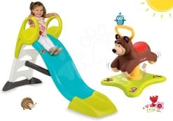 Set Rutsche Toboggan KS Smoby Länge 150 Cm Und Schaukel-Elefant Mit Beweglichen Ohren Ab 24 Monaten 39 Set Rutsche Toboggan KS Smoby Länge 150 Cm Und Schaukel-Elefant Mit Beweglichen Ohren Ab 24 Monaten -Smoby 310269set 15 smoby set 2