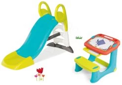 Set Rutsche Toboggan KS Länge 150 Cm Medium Smoby Und Zeichentisch Magic Desk Draw And Delete 30 Set Rutsche Toboggan KS Länge 150 Cm Medium Smoby Und Zeichentisch Magic Desk Draw And Delete -Smoby 310269set 24 smoby set 3