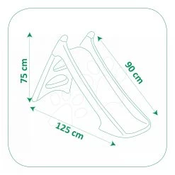 Set Rutsche Toboggan XS Blau Smoby Und Ein Eimerset Märchen -Smoby 310281 b smoby smyklavka