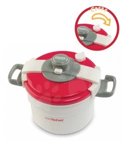 Toaster-Set Mini Tefal Smoby Tefal Schnellkochtopf, Lebensmittel In Einem Netz Und Kocher Mit Töpfen -Smoby 310501 a smoby tlakovy hrniec 7
