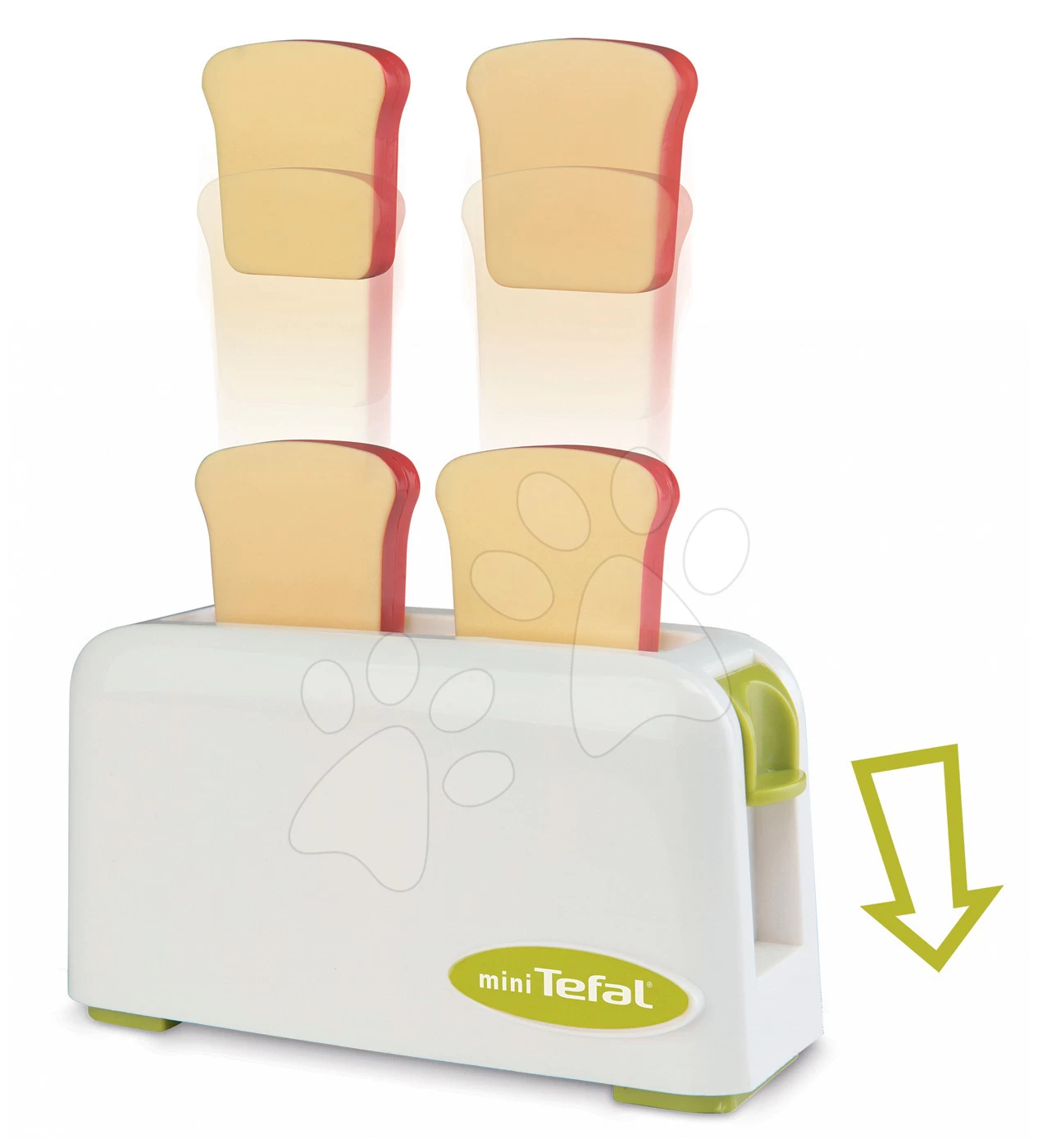 Frühstücksset Mit Kaffeemaschine Und Toaster Mini Tefal Smoby Mit 8 Zubehörteilen Weiß 4 Frühstücksset Mit Kaffeemaschine Und Toaster Mini Tefal Smoby Mit 8 Zubehörteilen Weiß – Bild 4