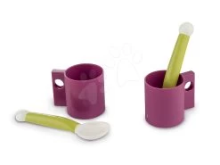 Set Wickelkoffer Mit Puppenbett Und Stuhl Violette Baby Nurse Smoby Und Frühstück Mit Kaffeemaschine Und Mini-Tefal-Toaster -Smoby 310507 b smoby ranajkovy set 2