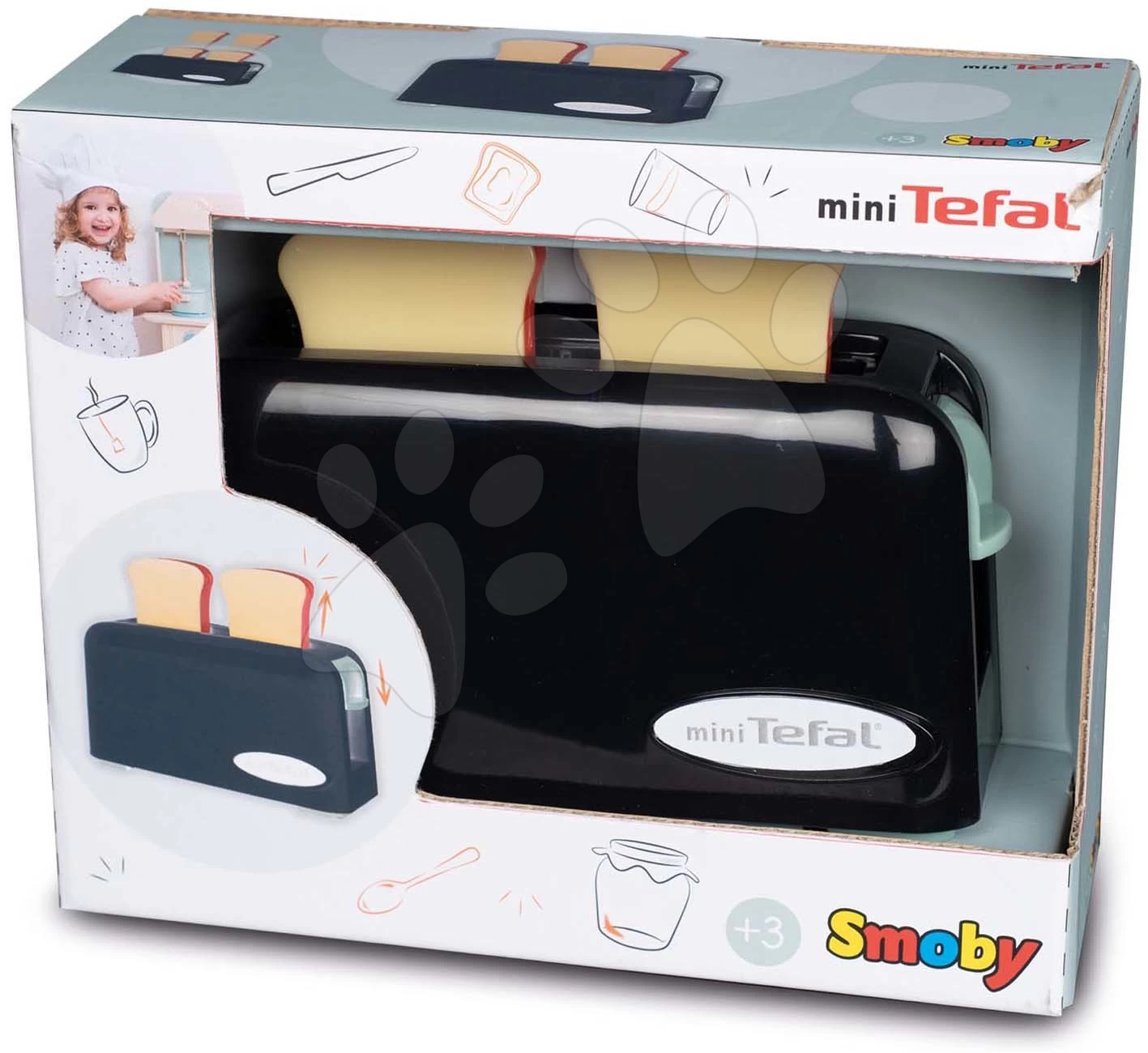 Toaster Tefal Toaster Express Smoby Mit Zwei Sandwiches Und Einem Spring-Mechanismus Grau-olive 6 Toaster Tefal Toaster Express Smoby Mit Zwei Sandwiches Und Einem Spring-Mechanismus Grau-olive – Bild 6