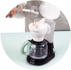 Kaffeemaschine Tefal Coffee Express Smoby Mit Filter Und Wasserbehälter Grau-oliv SM310544 -Smoby 310544 e smoby kavovar