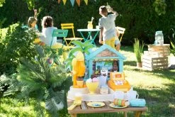 Strandbar Mit Eis Beach Bar Smoby Coole Snacks Im Verkaufsstand Mit Kasse Mit 38 Accessoires -Smoby 310545 n smoby bar