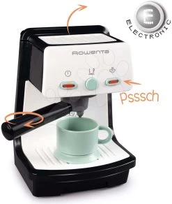 Espresso Elektronische Kaffeemaschine Rowenta Electronic Smoby Mit Ton Und Licht Und Einer Kaffeetasse Grau-oliv SM310597 12 Espresso Elektronische Kaffeemaschine Rowenta Electronic Smoby Mit Ton Und Licht Und Einer Kaffeetasse Grau-oliv SM310597 -Smoby 310597 e smoby kavovar