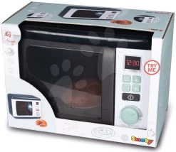 Mikrowelle Mit Ton Und Licht Tefal Electronic Microwave Smoby Elektronisch Mit Croissant Und -Smoby 310598 d smoby mikrovlnka