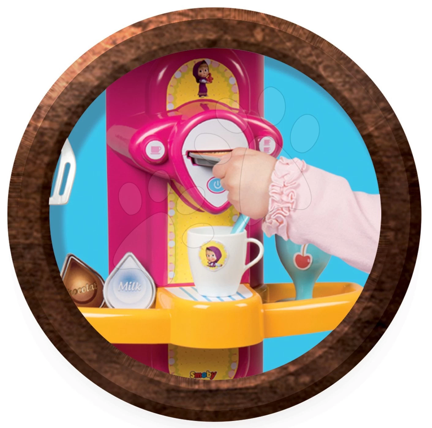 SMOBY Baby Nurse Gold Edition Puppenwickelwagen-Set Mit Kinderbett, Puppe 32 Cm Und Küche Mascha Und Der Bär Ab 18 Monaten 15 SMOBY Baby Nurse Gold Edition Puppenwickelwagen-Set Mit Kinderbett, Puppe 32 Cm Und Küche Mascha Und Der Bär Ab 18 Monaten – Bild 15