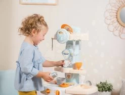 Didaktische Küche Für Die Kleinsten Ptitoo Smoby Mit Formwürfeln Und Sounduhr Ab 18 Monaten -Smoby 310717 m smoby kuchynka 1