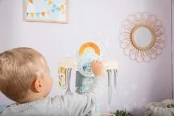 Didaktische Küche Für Die Kleinsten Ptitoo Smoby Mit Formwürfeln Und Sounduhr Ab 18 Monaten -Smoby 310717 n smoby kuchynka 1