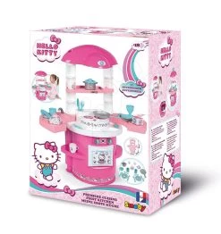 Küche Für Die Kleinsten Hello Kitty Cooky Smoby Mit 17 Zubehörteilen Ab 18 Monaten -Smoby 310721 f smoby kuchynka