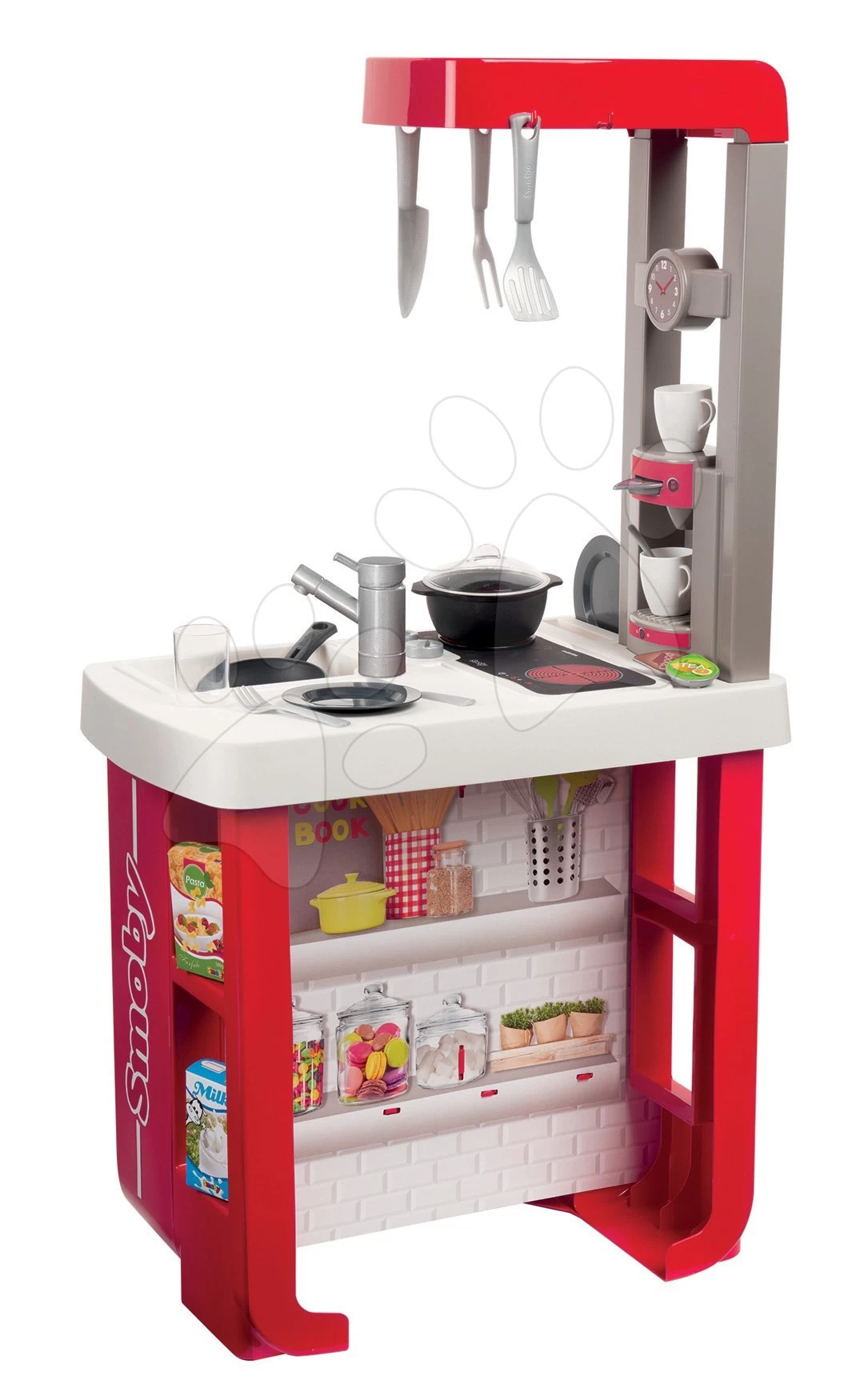 SMOBY Set Elektronische Küche Bon Appetit Mit Kaffeemaschine Und Ein Reinigungswagen Mit Eimer 2 SMOBY Set Elektronische Küche Bon Appetit Mit Kaffeemaschine Und Ein Reinigungswagen Mit Eimer – Bild 2