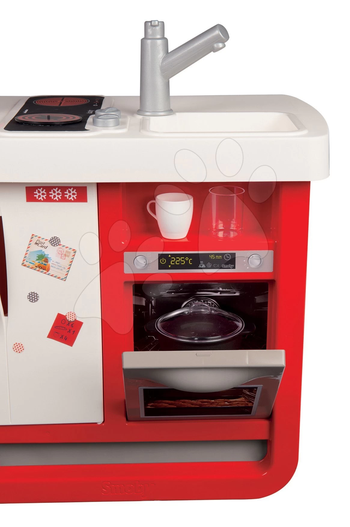 Küche Elektronisch Bon Appetit Smoby Rot Mit Sound Mit Kühlschrank Kaffeemaschine Und 23 Zubehörteilen 9 Küche Elektronisch Bon Appetit Smoby Rot Mit Sound Mit Kühlschrank Kaffeemaschine Und 23 Zubehörteilen – Bild 9