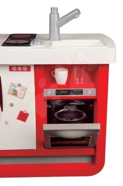 SMOBY Set Elektronische Küche Bon Appetit Mit Kaffeemaschine Und Der Fresh City Market Mit Elektronischer Registrierkasse -Smoby 310819 g smoby kuchynka 4