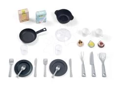 Set Spielküche Mit Sound Bon Appetit Kitchen Grey Smoby Und Ein Café Mit Espressomaschine -Smoby 310823 f smoby kuchynka 4