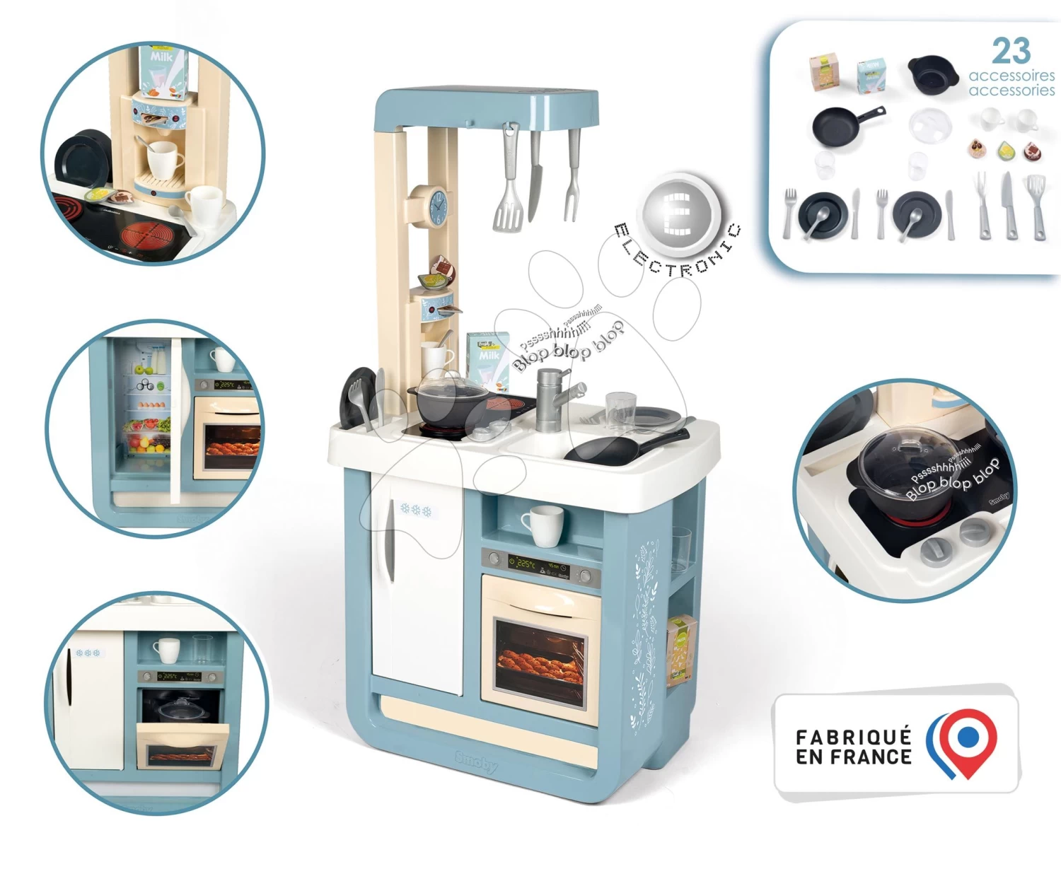 Elektronische Küche Bon Appetit Kitchen Smoby Mit Kaffeemaschine Und Kühlschrank Mit Backofen 23 Zubehör 96 Cm Höhe/49 Cm Theke 1 Elektronische Küche Bon Appetit Kitchen Smoby Mit Kaffeemaschine Und Kühlschrank Mit Backofen 23 Zubehör 96 Cm Höhe/49 Cm Theke