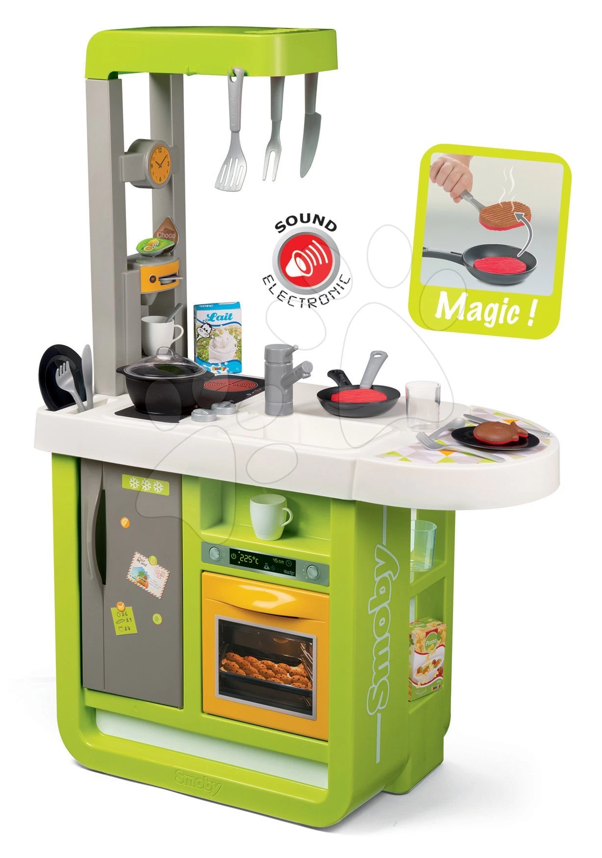 Werkstattset Black + Decker Smoby Mit Bohrmaschine Und Küche Cherry Kitschen Mit Geräuschen Und Kaffeemaschine 4 Werkstattset Black + Decker Smoby Mit Bohrmaschine Und Küche Cherry Kitschen Mit Geräuschen Und Kaffeemaschine – Bild 4