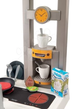 Küchenset Cherry Kitchen Smoby Mit Sound Und Kaffeemaschine, Wagen, Staubsauger Und Reinigungsmittel 3in1 -Smoby 310909 e smoby kuchynka 3