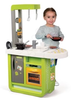 Küchenset Cherry Kitchen Smoby Mit Sounds Und Kaffeemaschine Und Picknicktisch Mit Zwei KidChair Blue Stühlen -Smoby 310909 i smoby kuchynka 5
