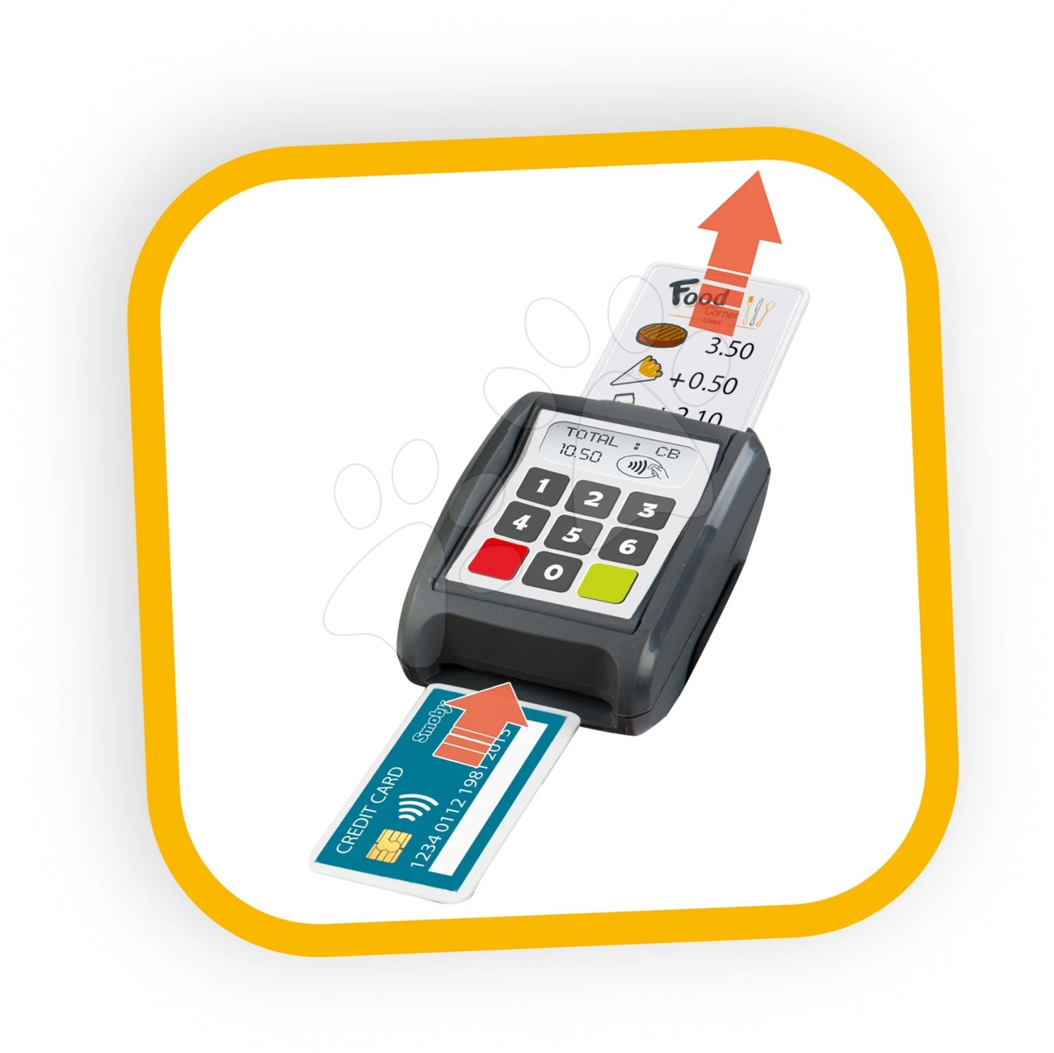 Set Restaurant Mit Spielküche Food Corner Smoby Doppelseitig Mit Hamburger-Menü Von McDonald's Und Eis 9 Set Restaurant Mit Spielküche Food Corner Smoby Doppelseitig Mit Hamburger-Menü Von McDonald's Und Eis – Bild 9