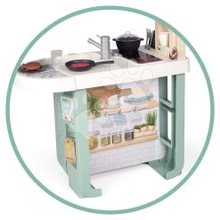 Spielküche Mit Elektronischen Funktionen Cherry Kitchen Smoby Mit Esstheke Und Elektrogeräten, 25 Zubehörteile - 96 Cm Höhe/49 Cm Theke -Smoby 310914 i smoby kuchynka