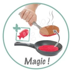 Spielküche Mit Elektronischen Funktionen Cherry Kitchen Smoby Mit Esstheke Und Elektrogeräten, 25 Zubehörteile - 96 Cm Höhe/49 Cm Theke -Smoby 310914 j smoby kuchynka