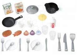 Küche Tefal Studio Smoby Elektronisch Mit Sounds, Mit Soda-Maschine, Gerösteten Lebensmitteln Und 27 Zubehörteilen Rot Und Weiss -Smoby 311003 h smoby kuchynka