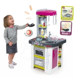 Küchenset Tefal Studio BBQ Bubbles Smoby Mit Magischem Sprudeln Und Bügelbrett Mit Bügeleisen -Smoby 311006 b smoby kuchynka 4