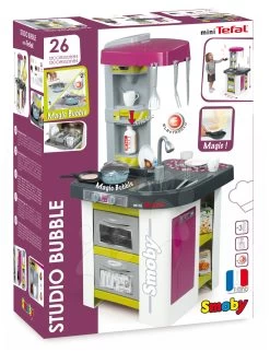 Küchenset Tefal Studio BBQ Bubbles Smoby Mit Magischem Sprudeln Und Elektronischer Touch-Kasse -Smoby 311006 p smoby kuchynka 2