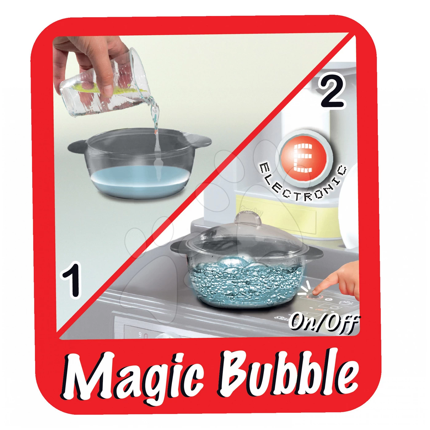 Küchenset Tefal Studio XXL Smoby Mit Magischem Sprudeln Und Einem Haus Für Die Baby Nurse Puppe Dreiflügelig 15 Küchenset Tefal Studio XXL Smoby Mit Magischem Sprudeln Und Einem Haus Für Die Baby Nurse Puppe Dreiflügelig – Bild 15