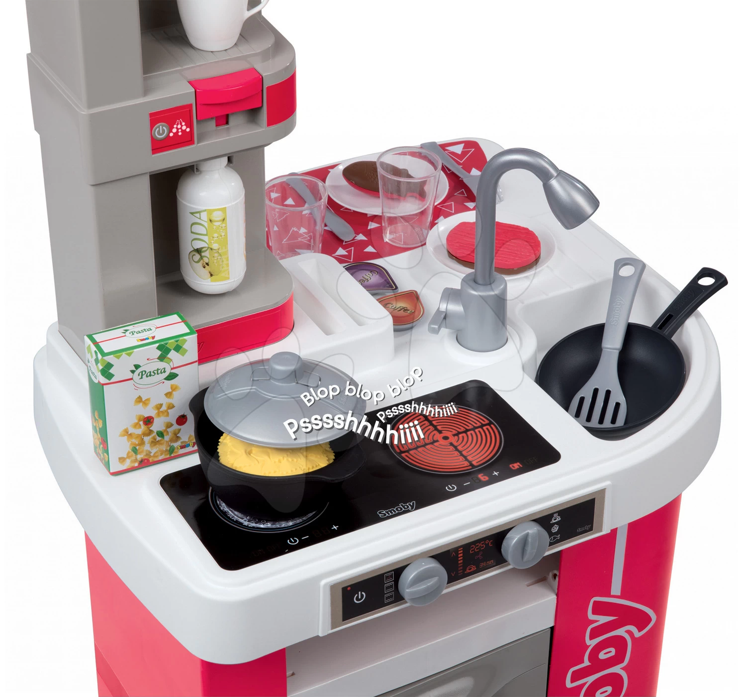 Küchenset Tefal Studio Smoby Mit Sounds Und Einem Tiefen Retro-Kinderwagen Maxi Cosi&Quinny 2 Küchenset Tefal Studio Smoby Mit Sounds Und Einem Tiefen Retro-Kinderwagen Maxi Cosi&Quinny – Bild 2