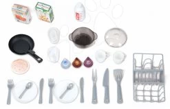 Küchenset Tefal Studio Bubble Smoby Türkis Elektronisch Mit Magischem Sprudeln Frühstücksset Hello Kitty In Einer Tasche -Smoby 311023 d smoby kuchynka 3