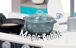Küchenset Tefal Studio Bubble Smoby Türkis Elektronisch Mit Magischem Sprudeln Und Waffeleisen Mit Mixer, Kaffeemaschine Und Waffeln -Smoby 311023 h smoby kuchynka 5