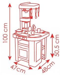 Küchenset Tefal Studio Bubble Smoby Türkis Elektronisch Mit Magischem Sprudeln Frühstücksset Hello Kitty In Einer Tasche -Smoby 311023 o smoby kuchynka
