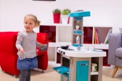 Küche Tefal Studio Bubble Smoby Elektronisch Mit Zaubersprudeln, Soda, Kaffeemaschine Und 26 Zubehörteilen Türkis-grau 33 Küche Tefal Studio Bubble Smoby Elektronisch Mit Zaubersprudeln, Soda, Kaffeemaschine Und 26 Zubehörteilen Türkis-grau -Smoby 311023 p smoby kuchynka