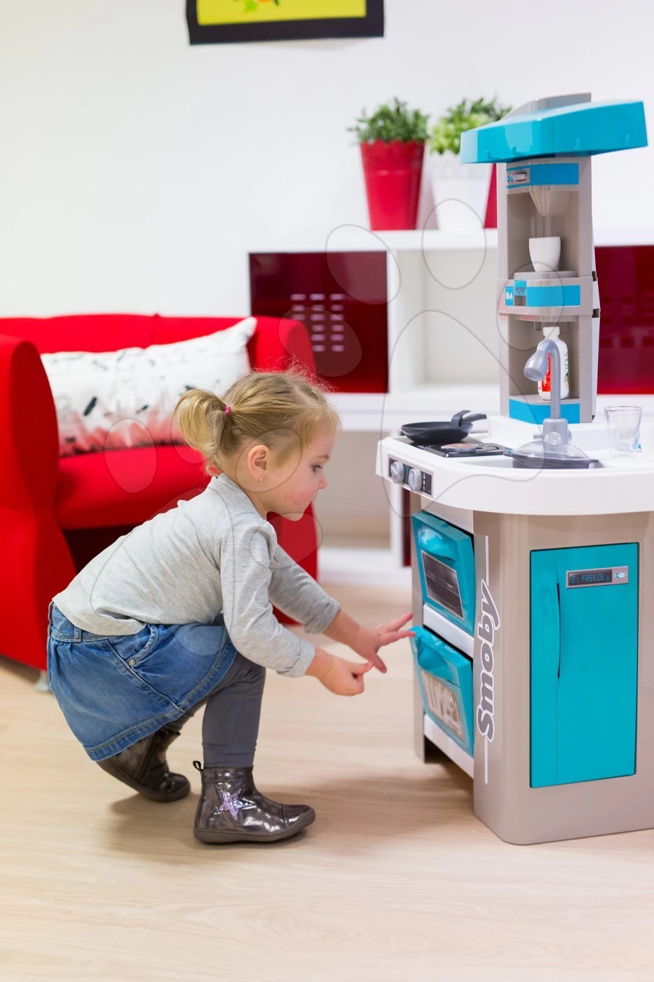 Küche Tefal Studio Bubble Smoby Elektronisch Mit Zaubersprudeln, Soda, Kaffeemaschine Und 26 Zubehörteilen Türkis-grau 15 Küche Tefal Studio Bubble Smoby Elektronisch Mit Zaubersprudeln, Soda, Kaffeemaschine Und 26 Zubehörteilen Türkis-grau – Bild 15