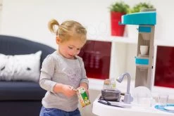 Küchenset Tefal Studio Bubble Smoby Elektronisch Mit Magischem Sprudeln Und Servierwagen Mit Frühstück 100% Chef -Smoby 311023 r smoby kuchynka 1