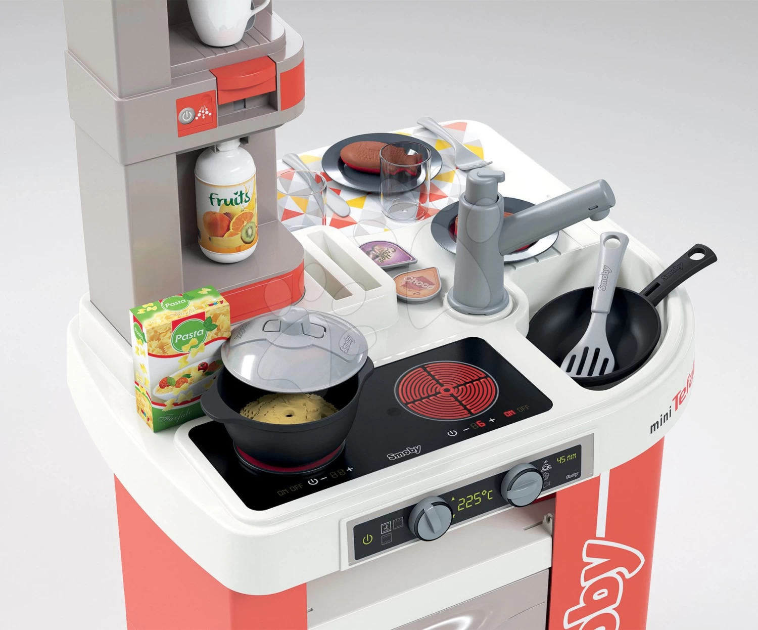 Küchenset Elektronisch Tefal Studio 360° Smoby Und Fast Food 100% Chef 3 Küchenset Elektronisch Tefal Studio 360° Smoby Und Fast Food 100% Chef – Bild 3